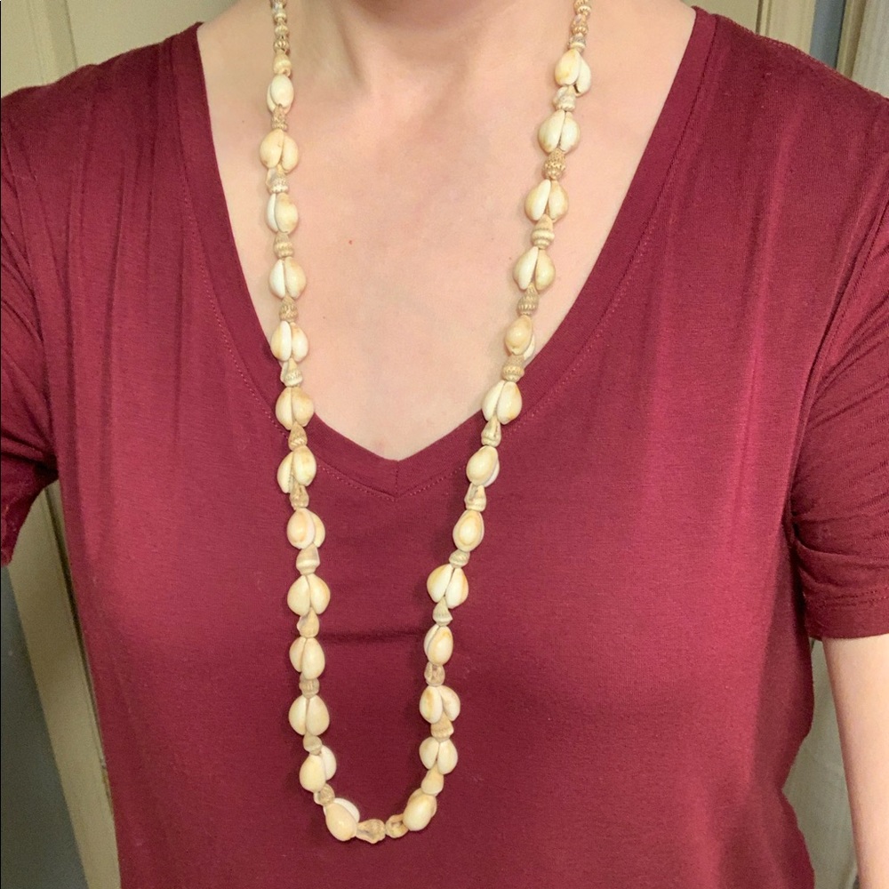 Vintage real shell necklace